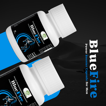 BLUE FIRE Power Booster Capsule for Men – Performance Enhancer