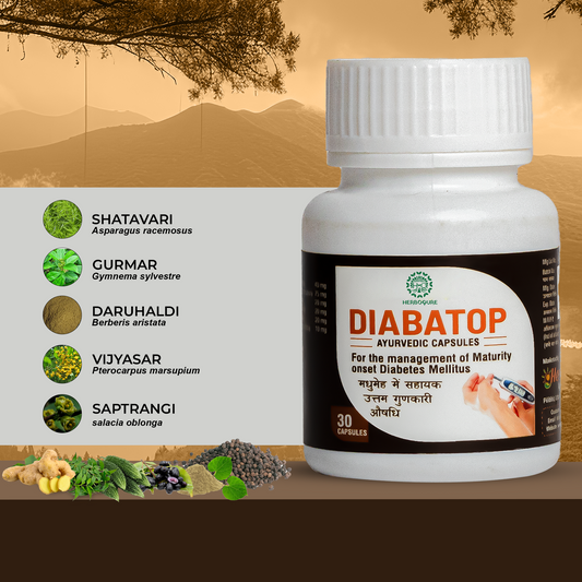 Diabatop - Ayurvedic Capsules for Healthy Blood Sugar Levels