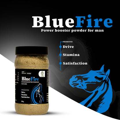 BLUE FIRE Power Booster Powder for Men – Drive, Stamina & Satisfaction